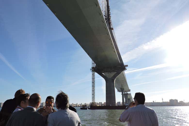 Passing under the Constitution of 1812 Bridge