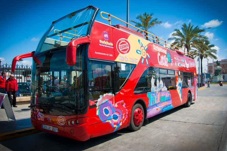 Autobús turístico de Cádiz