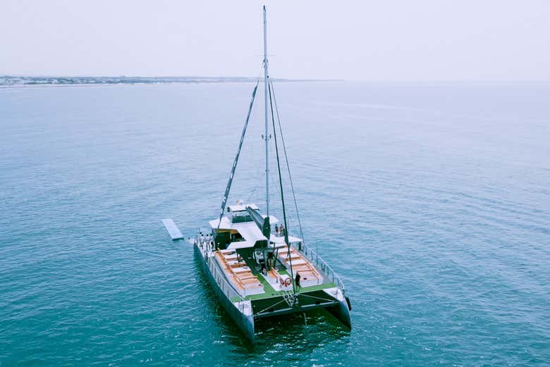 Navegando por la bahía de Cádiz