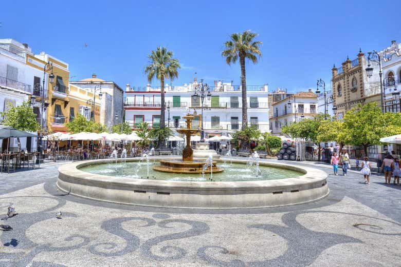 Plaza del Cabildo en Sanlúcar de Barrameda