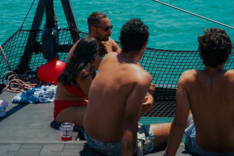 Contemplando los paisajes de la bahía de Cádiz