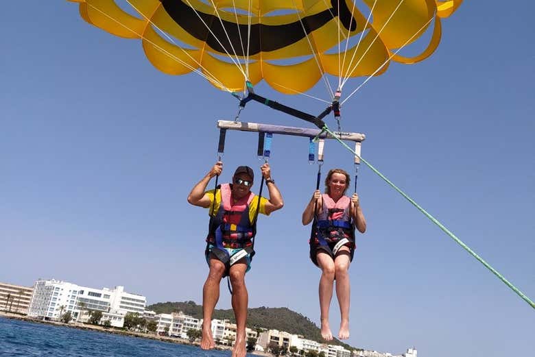 Parasailing duplo