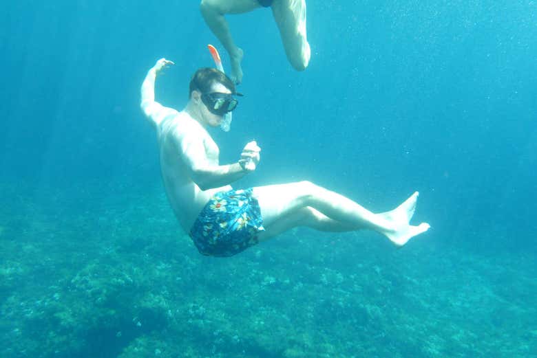 Snorkeling nella Cala Codolar