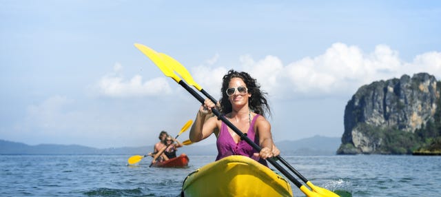 Tour en kayak con snorkel por Cala Codolar
