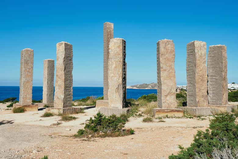 Monumento al tiempo y al espacio de Cala Llentia