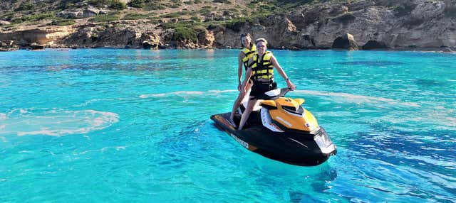 Tour en moto de agua por Caló des Moro