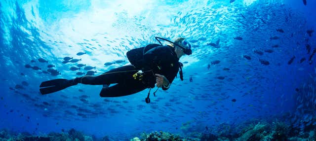 Bautismo de buceo en Cala’n Bosch