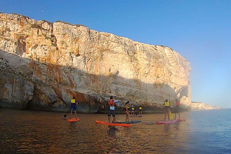 Contemplando a beleza do Mediterrâneo 