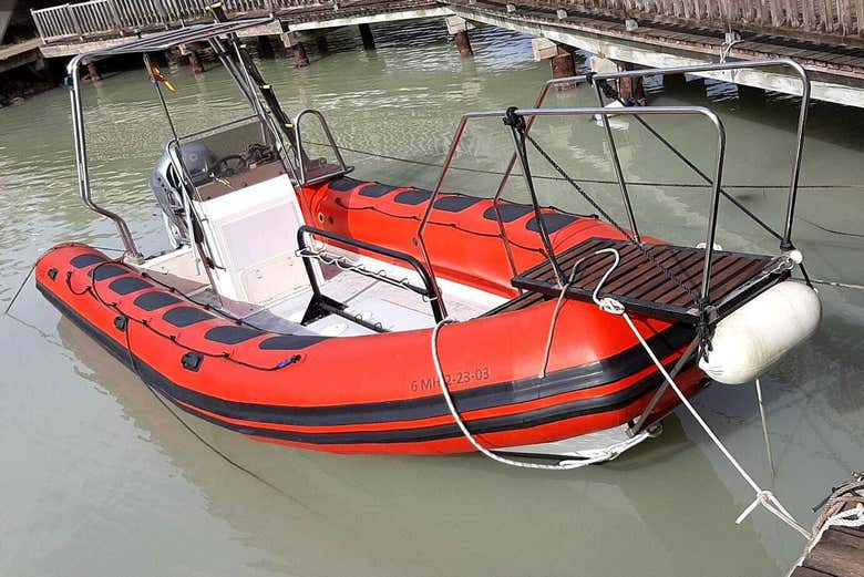 Watertaxi pronto per il transfer