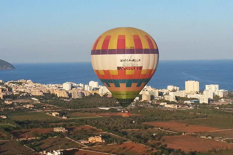 Vol en montgolfière