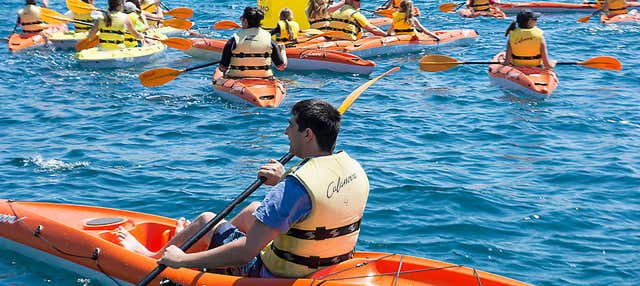 Kayak à Cala Mayor depuis Cala Nova