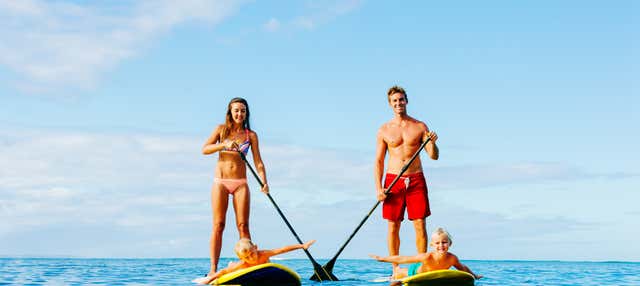 Tour en paddle surf por Cala Mayor desde Cala Nova