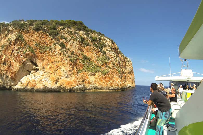 Vistas desde el barco