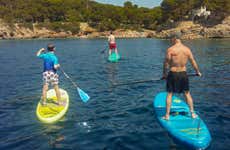 Paddle surf en Cala Rajada
