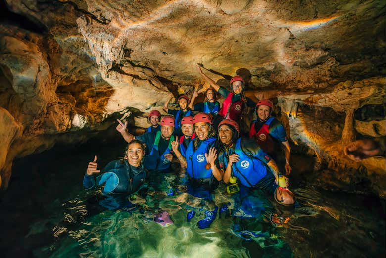 ¡Momento foto en Cala Varques!