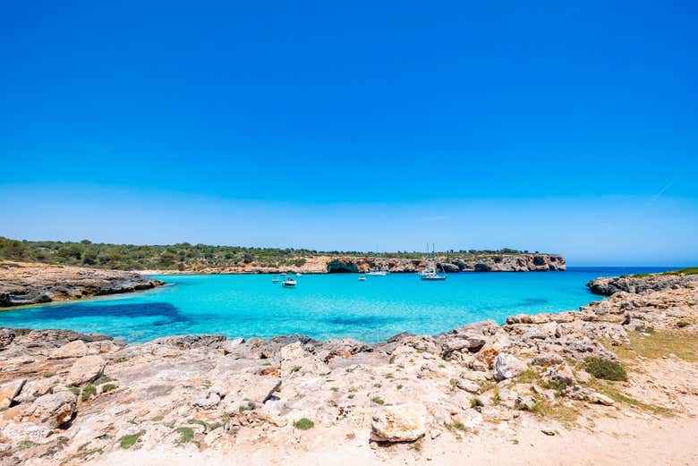 Playa en Cala Varques