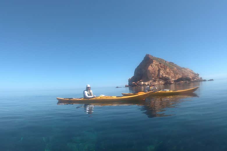 Navegando pelas águas do sul de Menorca