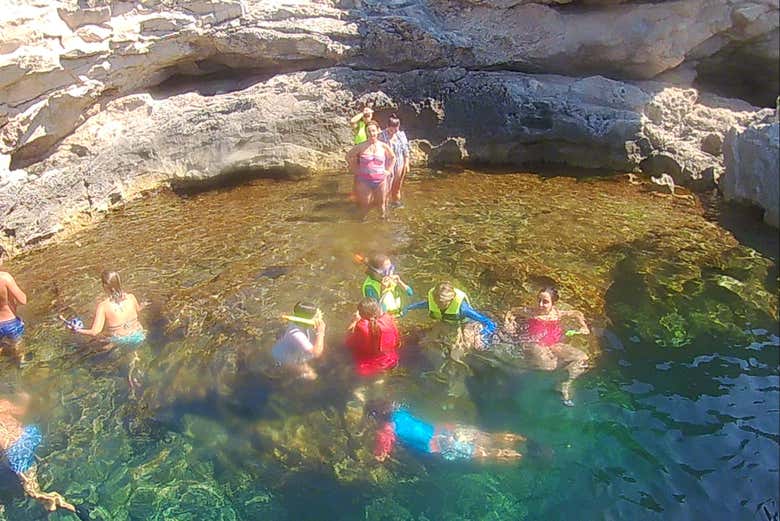 Snorkeling à Cala de La Olla