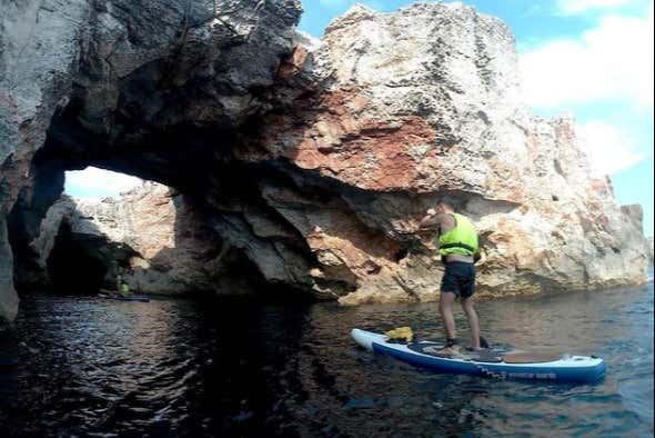 Paddle surf a Minorca 