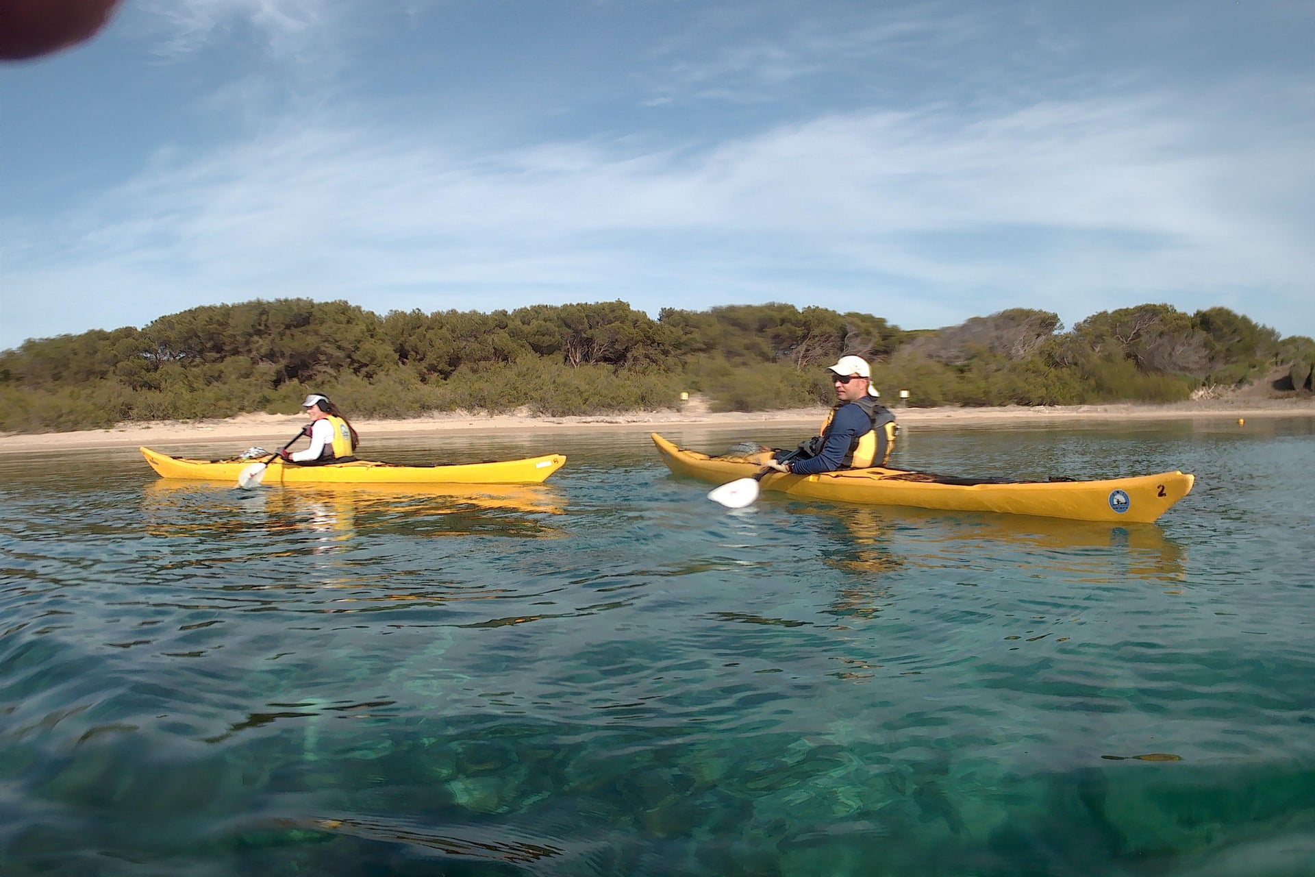 Balade en kayak au sud de Minorque