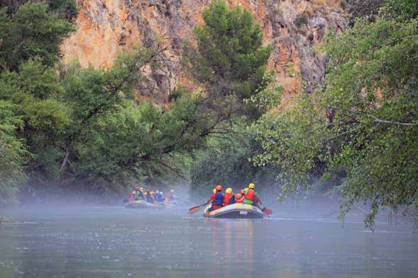 Rafting no cânion de Almadenes