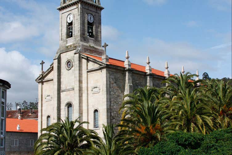 La iglesia de Caldas de Reyes