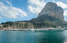 Alquiler de barco con patrón en Calpe