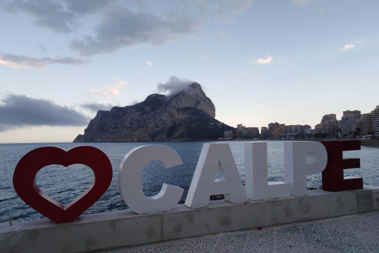 Atardecer en Calpe