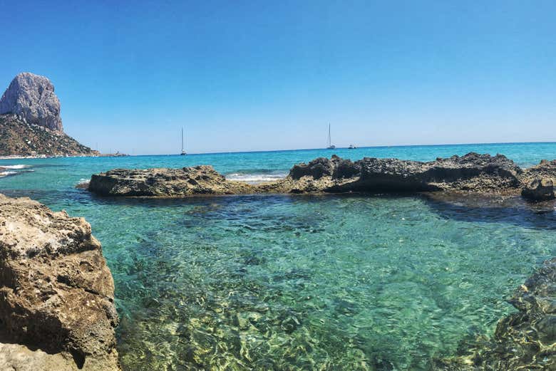 Le acque cristalline della zona