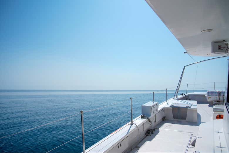 Balade en catamaran