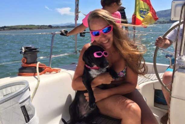 Disfrutando de la travesía