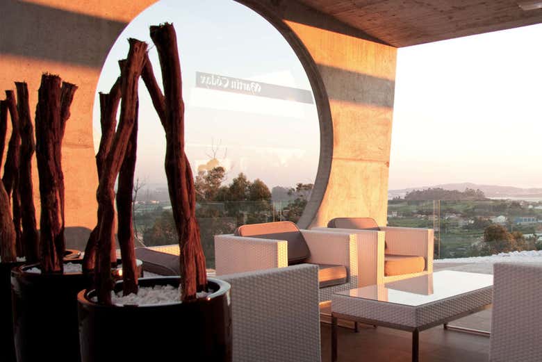 All'interno delle cantine