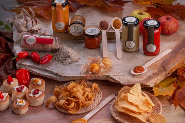 Visita a un taller de productos típicos