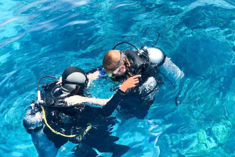 El instructor estará pendiente de vosotros en todo momento