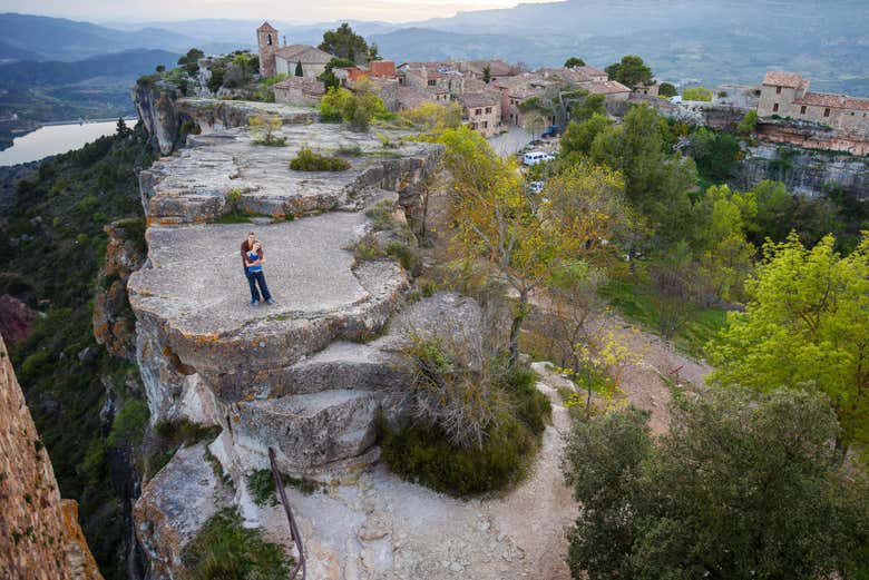 A medieval village in Tarragona