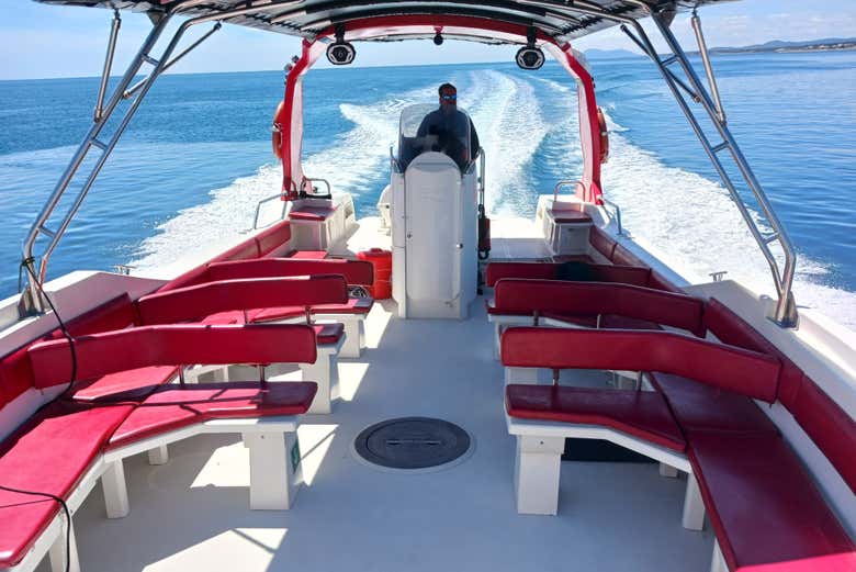 Sit back and relax on board