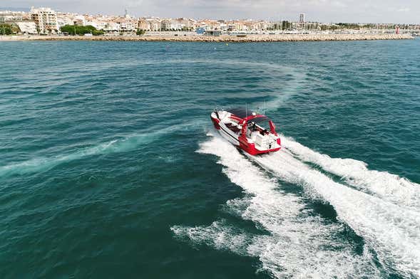 Paseo en lancha rápida por la Costa Dorada