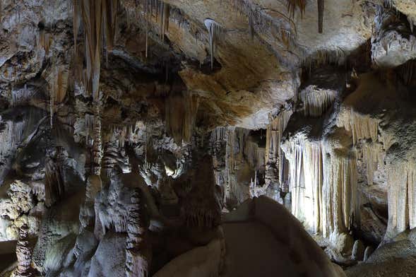 Entrada a las cuevas de Campanet