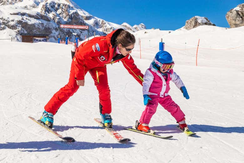 Apprendre à skier à Candanchú