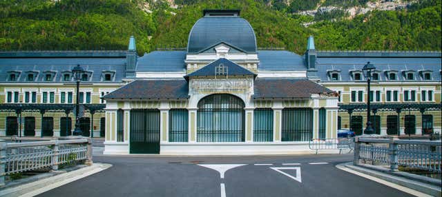 Visita guiada por la estación de tren de Canfranc