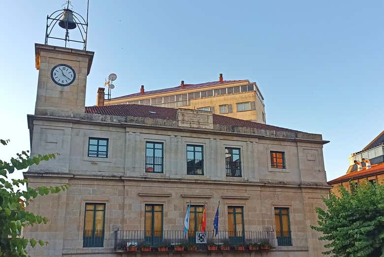 Fachada del Ayuntamiento de Carballino