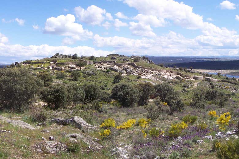 Vista panorámica del Castro de Las Cogotas