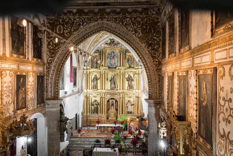 Interior del convento de Santa Clara
