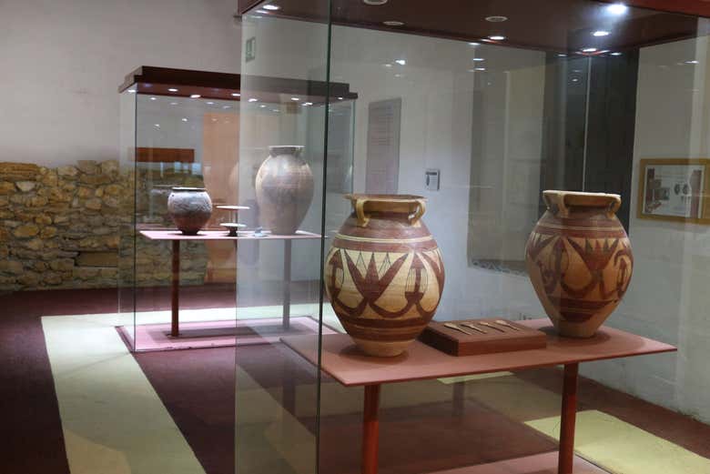 Una de las salas del Museo de la Ciudad de Carmona