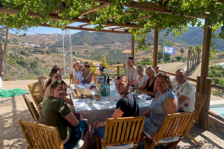 Durante la degustazione