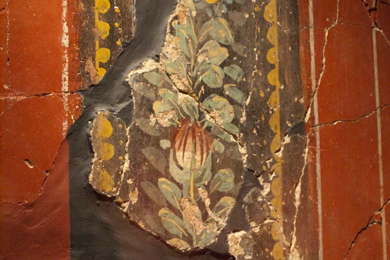 Detalle de las pinturas