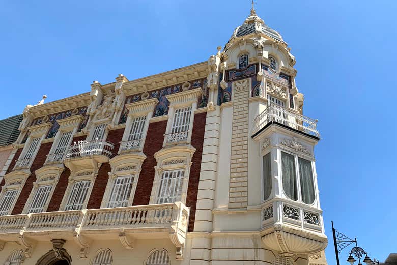 Bâtiment moderniste de Carthagène
