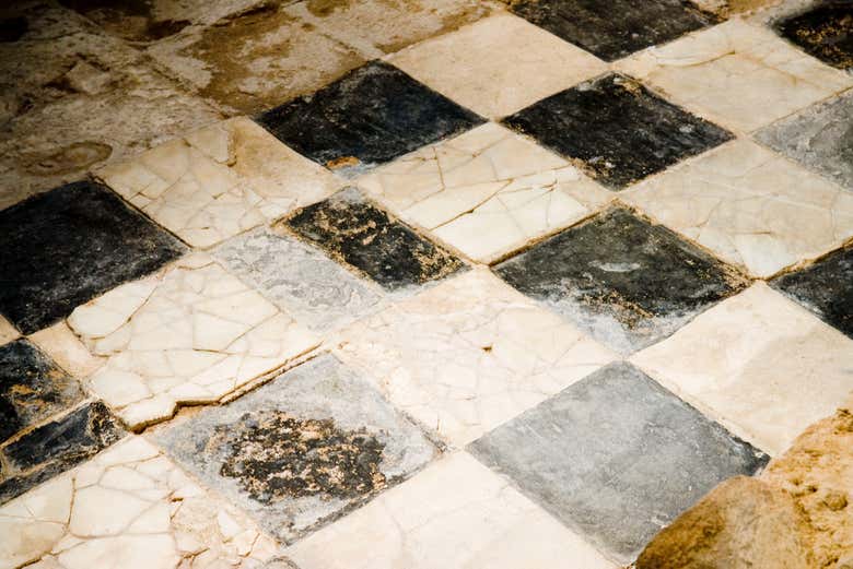Pavimento del templo