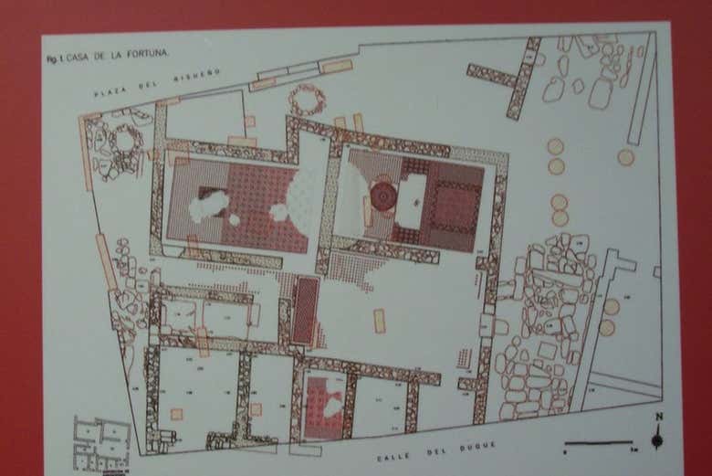 Plano de la Casa de la Fortuna