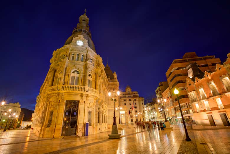 Plaza del Ayuntamiento de Cartagena